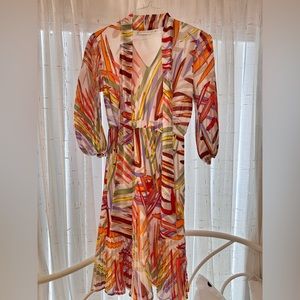 New York & Company Colorful Dress
